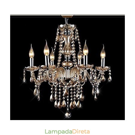 Lustre moderno contemporâneo tradicional clássico vintage cristal galvanizado vidro Lustre moderno contemporâneo tradicional clássico vintage cristal galvanizado vidro