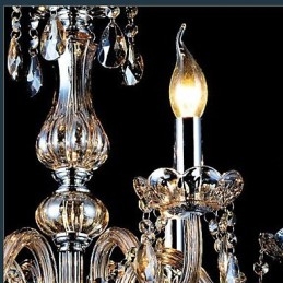 Lustre moderno contemporâneo tradicional clássico vintage cristal galvanizado vidro