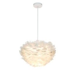 Luminária pendente decorativa Pretty Feather