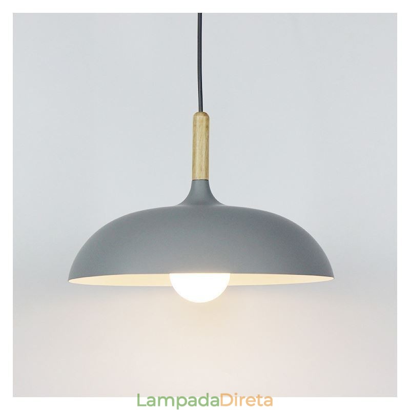 Luminária pendente moderna Luminária pendente colorida Macaron