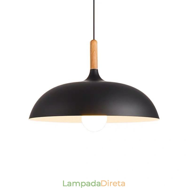 Luminária pendente moderna Luminária pendente colorida Macaron