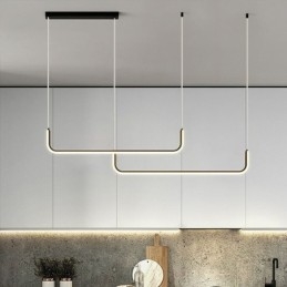 Luminária pendente moderna e minimalista