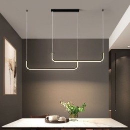 Luminária pendente moderna e minimalista
