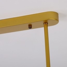Lustre Globo de Vidro Tipo Horizontal Pendente Luz