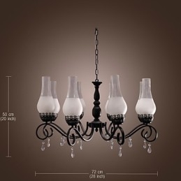 Lustre de pintura estilo vela clássico tradicional