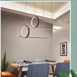 Luminária pendente minimalista decorativa