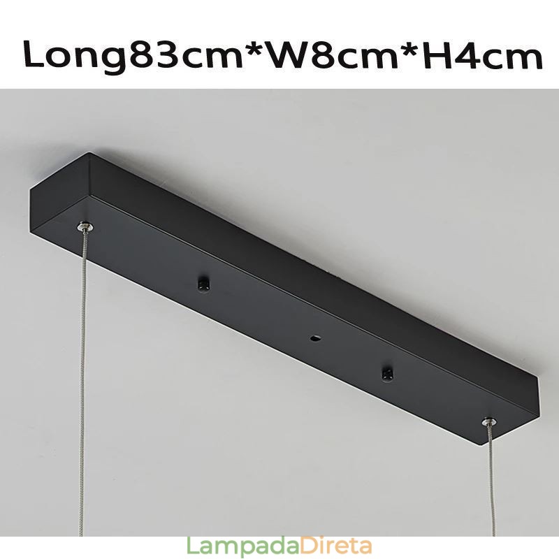 Luminária pendente minimalista decorativa