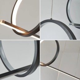Luminária pendente minimalista decorativa
