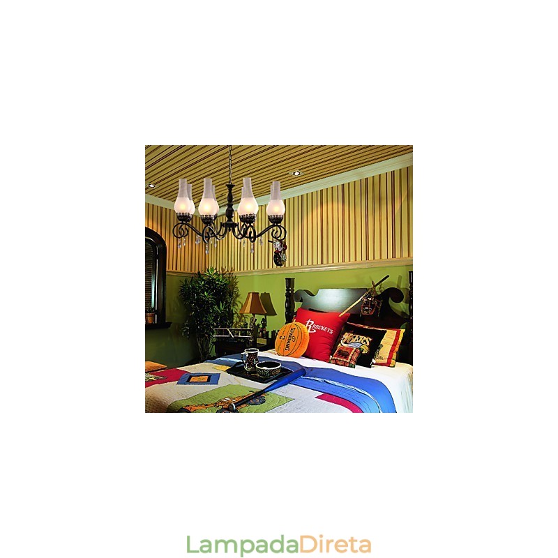 Lustre de pintura estilo vela clássico tradicional