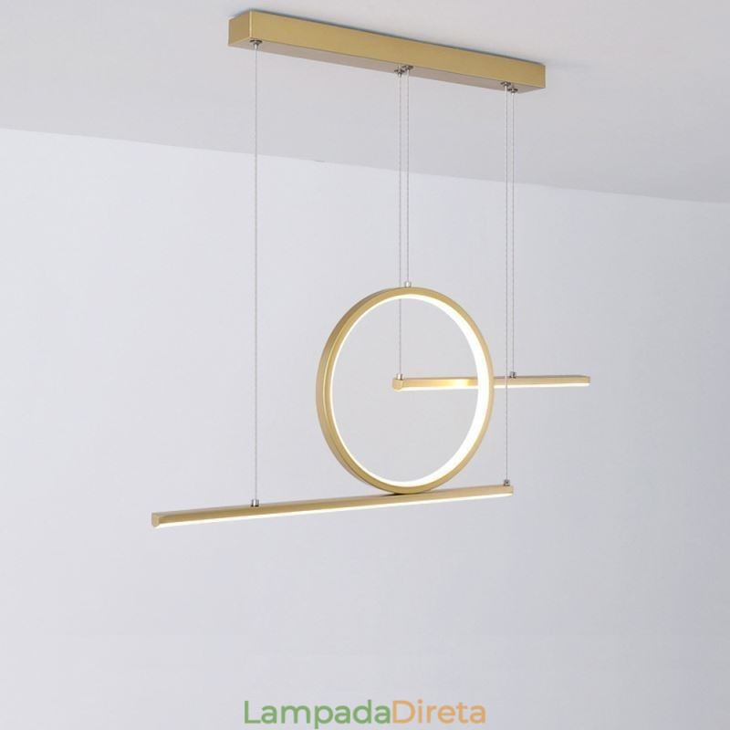 Luminária pendente minimalista decorativa