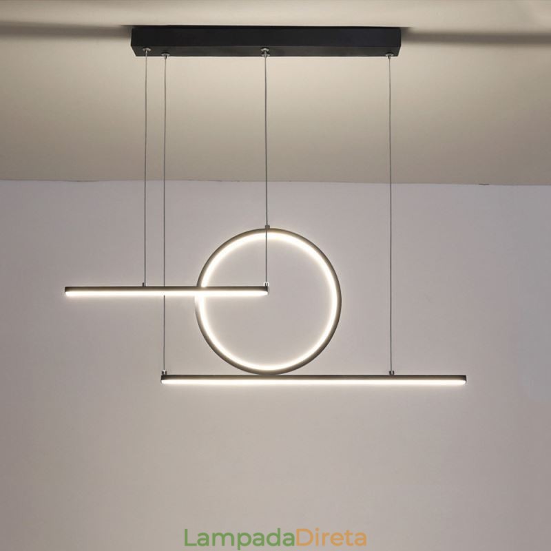 Luminária pendente minimalista decorativa