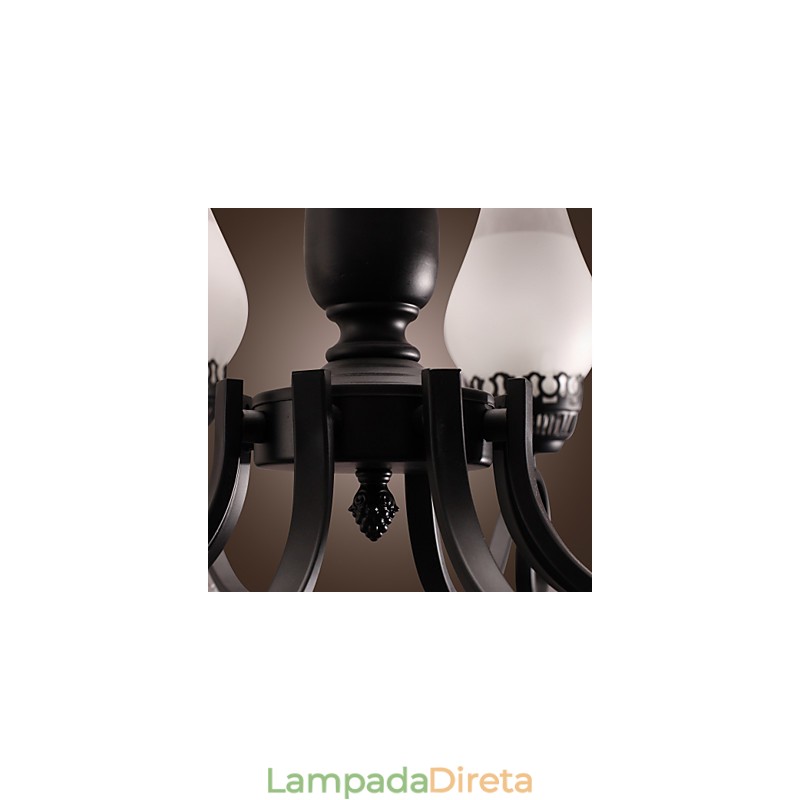Lustre de pintura estilo vela clássico tradicional