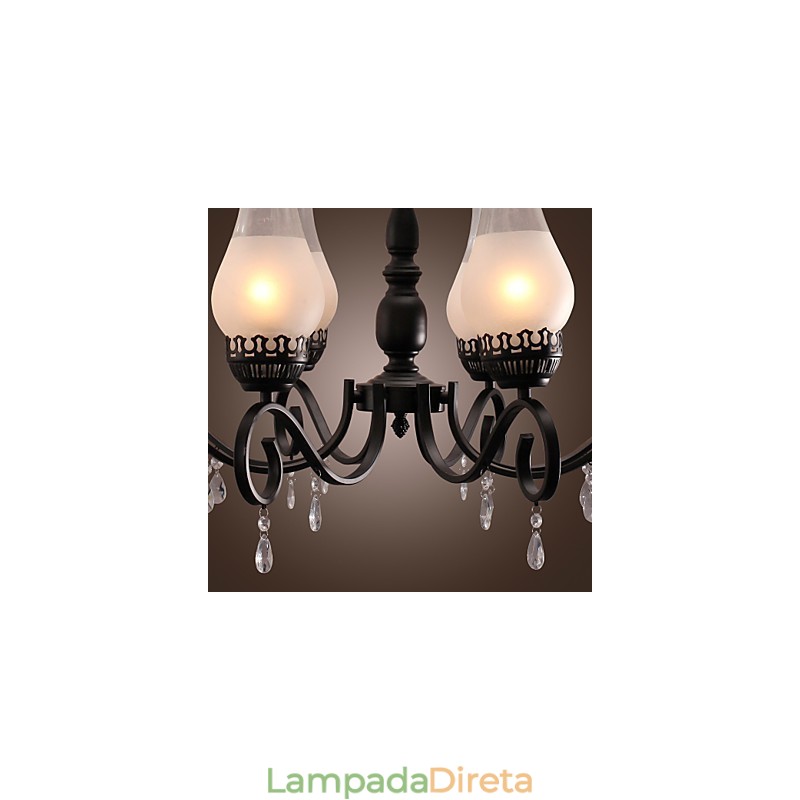 Lustre de pintura estilo vela clássico tradicional