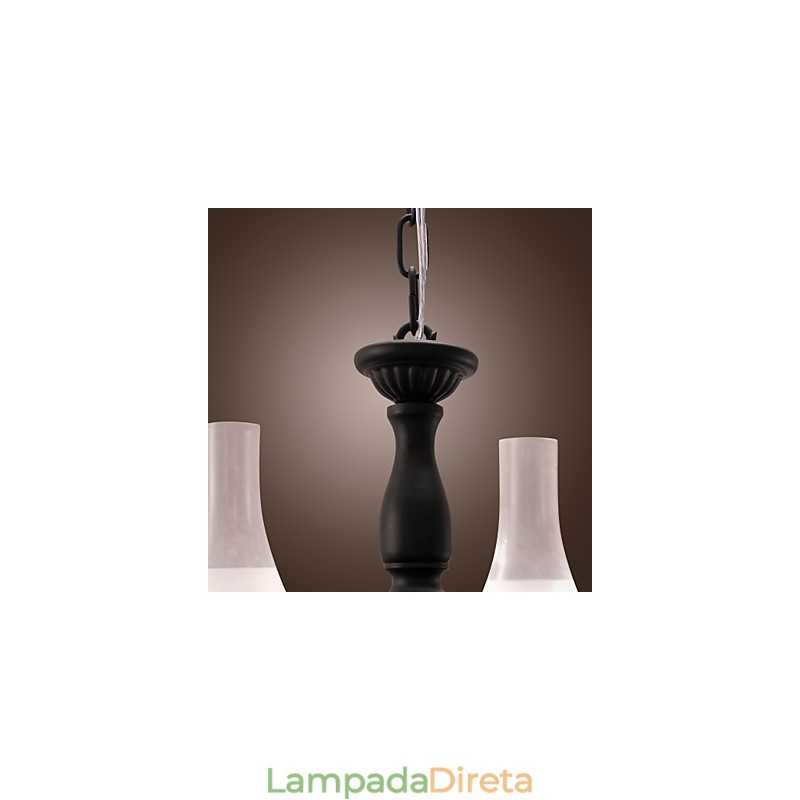 Lustre de pintura estilo vela clássico tradicional