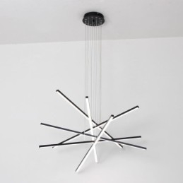 Luminária pendente de suspensão linear Luminária decorativa