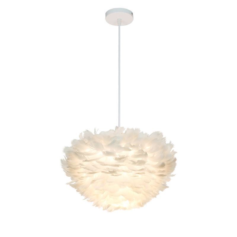 Luminária pendente decorativa Pretty Feather
