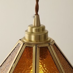 Mini Luminária Pendente de Vidro Moderna e Simples Luminária de Teto de Vidro