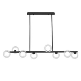 Lustre Globo de Vidro Tipo Horizontal Pendente Luz