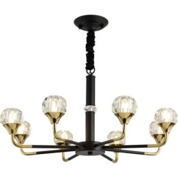 Lustre de cristal moderno e elegante