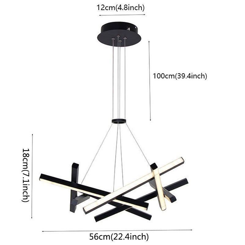 Luminária pendente moderna e simples em forma de ninho de pássaro em gel de sílica