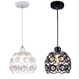 Ideias de ilha para luminária pendente de ferro com cristal oco
