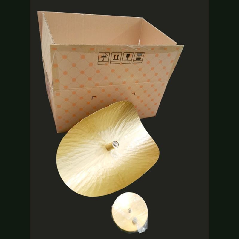 Luminária pendente de latão moderna e minimalista com folha de lótus, luminária de teto