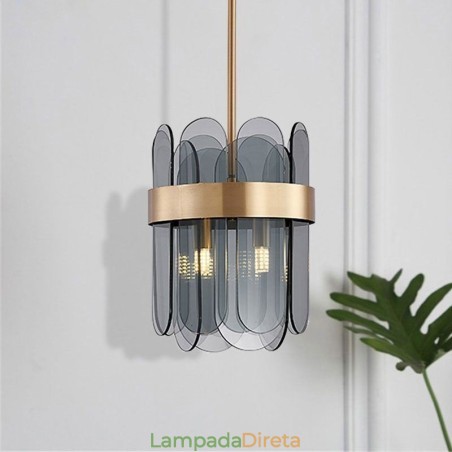 Iluminação moderna de pingente de vidro Iluminação moderna de pingente de vidro