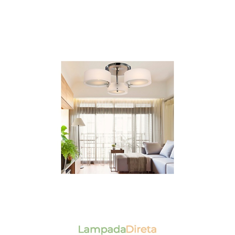 Lustre Modern Living 3 Luzes