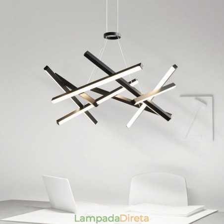 Luminária pendente moderna e simples em forma de ninho de pássaro em gel de sílica Luminária pendente moderna e simples em forma de ninho de pássaro em gel de sílica