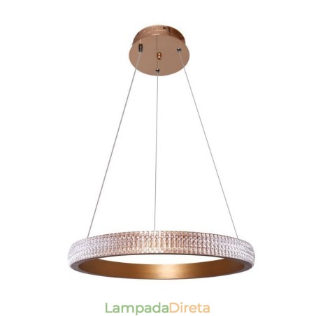 Luminária pendente de anel Luminária minimalista em acrílico Luminária pendente de anel Luminária minimalista em acrílico