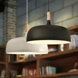 Luminária pendente nórdica individual ajustável, iluminação de calor para casa