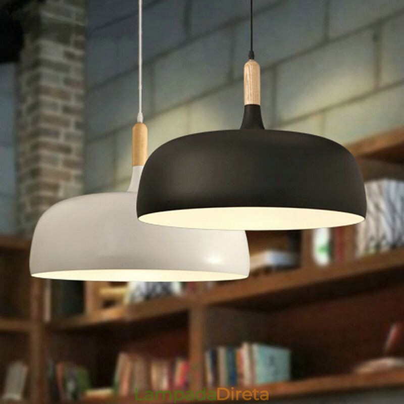 Luminária pendente nórdica individual ajustável, iluminação de calor para casa