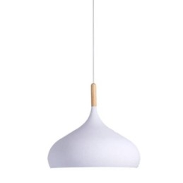 Luminária pendente moderna de alumínio Macaron Lamp Home Luz ajustável