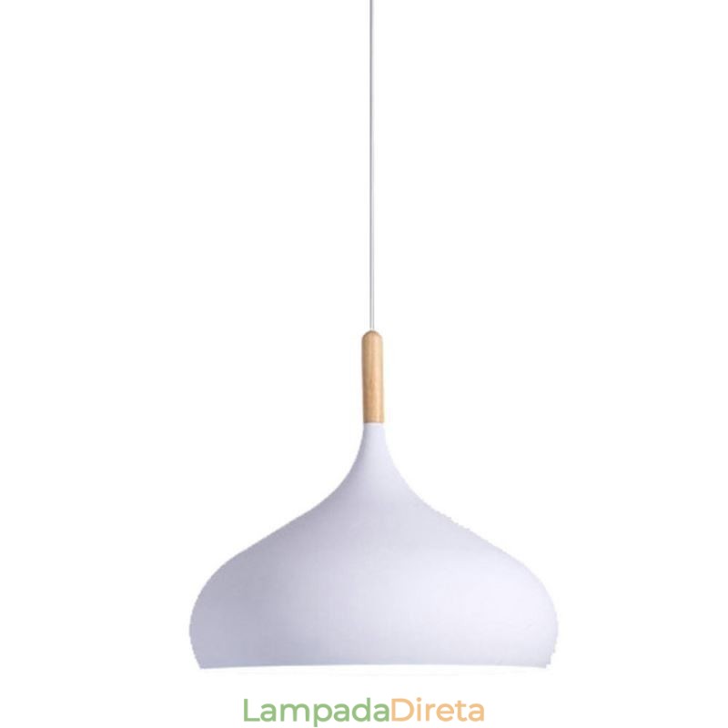 Luminária pendente moderna de alumínio Macaron Lamp Home Luz ajustável