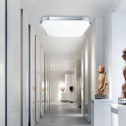 Montagem embutida de metal galvanizado contemporâneo moderno
