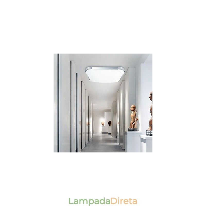 Montagem embutida de metal galvanizado contemporâneo moderno
