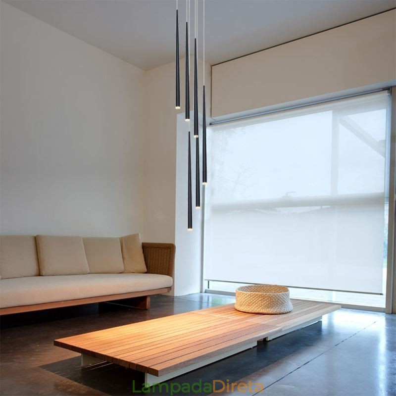 6 Luzes Pendentes Meteorer Pendentes