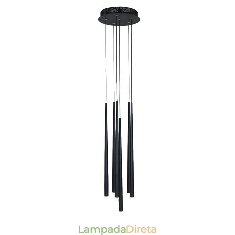 6 Luzes Pendentes Meteorer Pendentes