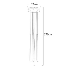 6 Luzes Pendentes Meteorer Pendentes