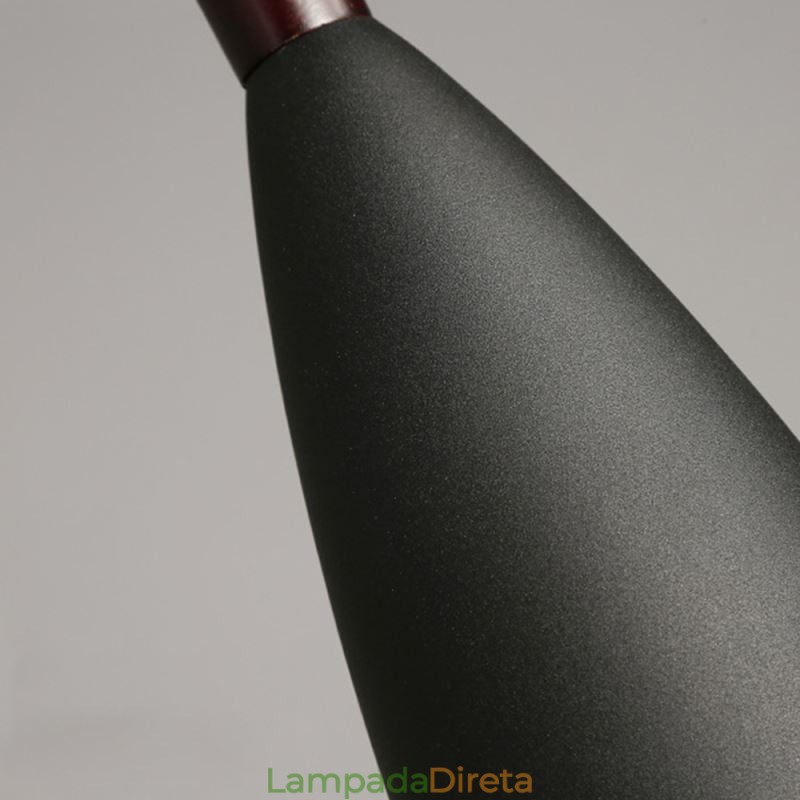 Luminária pendente moderna, design especial e simples, lâmpada de luz
