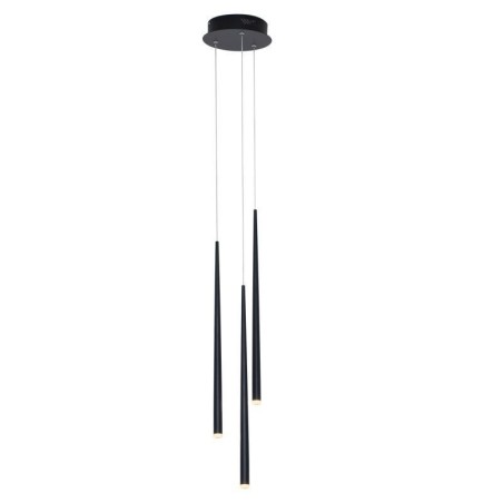 Luminária pendente moderna e simples em formato de cilindro, luminária de chuva de meteoros Luminária pendente moderna e simples em formato de cilindro, luminária de chuva de meteoros