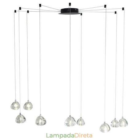 Lustre de cristal moderno com pingente de luz, luminária para iluminação doméstica Lustre de cristal moderno com pingente de luz, luminária para iluminação doméstica