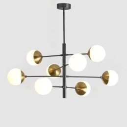 Luminária pendente contemporânea Magic Bean Sputnik Chandelier Lamp