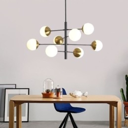 Luminária pendente contemporânea Magic Bean Sputnik Chandelier Lamp