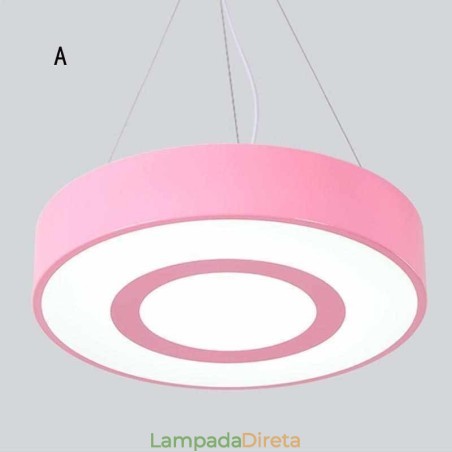 Luminária pendente moderna e exclusiva, luminária redonda, iluminação simples e quente Luminária pendente moderna e exclusiva, luminária redonda, iluminação simples e quente