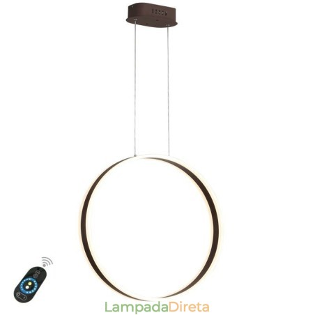 Luminária pendente nórdica em acrílico em formato de anel Luminária pendente nórdica em acrílico em formato de anel