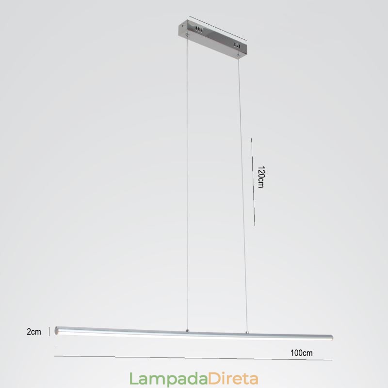 Luminária pendente nórdica, luminária pendente cilíndrica criativa em acrílico