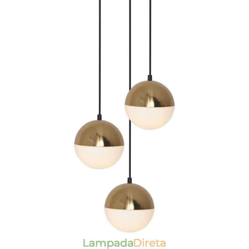 Nordic Ball Cluster Pendant Light Moderno Criativo Forma Redonda Lâmpada Iluminação