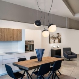 Nordic Ball Cluster Pendant Light Moderno Criativo Forma Redonda Lâmpada Iluminação