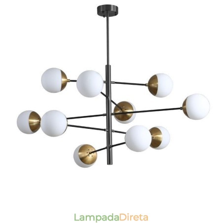 Luminária pendente contemporânea Magic Bean Sputnik Chandelier Lamp Luminária pendente contemporânea Magic Bean Sputnik Chandelier Lamp
